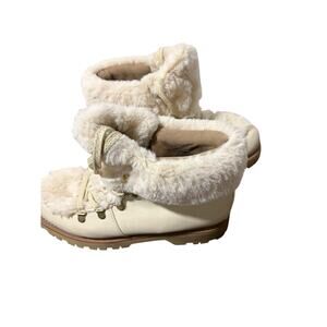 Sam Edelman Kilbourne Faux Fur Boat Size 8